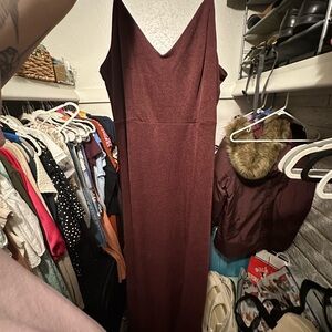 Birdy Grey Strapless Wine Dress